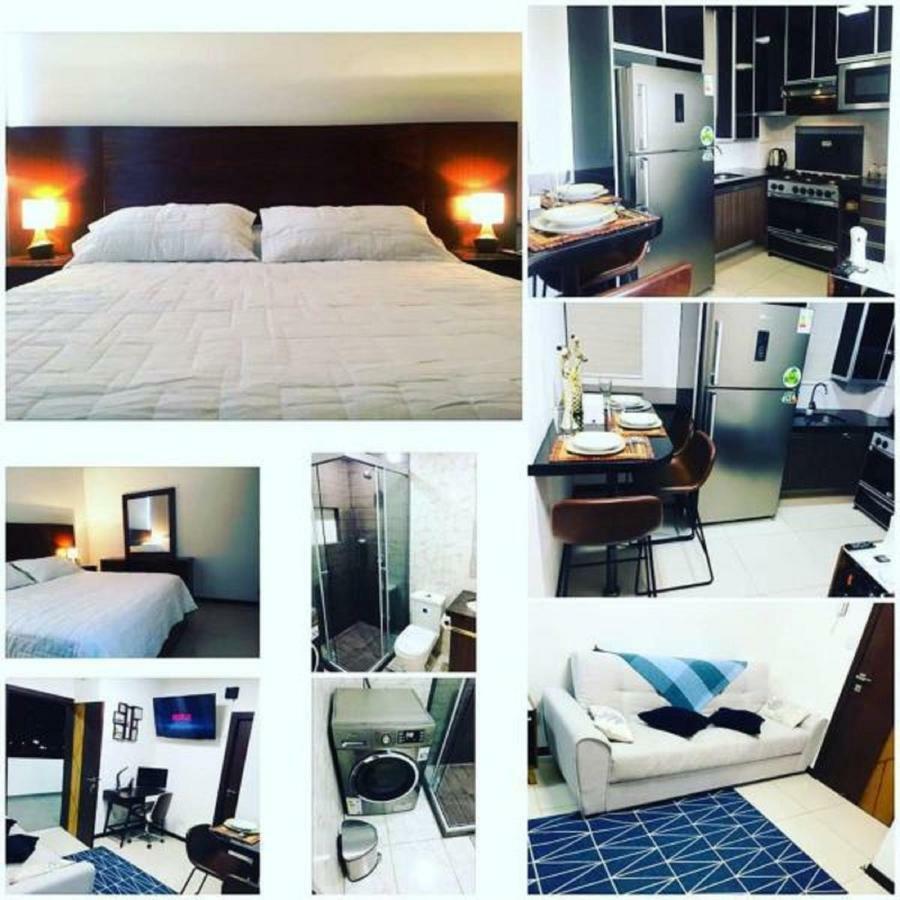 Hermoso Y Unico Apartamento Moderno, En Pleno Centro De Santa Cruz, Con Netflix Wi-Fi De 60 Mb, Estacionamiento Gratis Y Ac En Todos Los Ambientes Santa Cruz de La Sierra Buitenkant foto